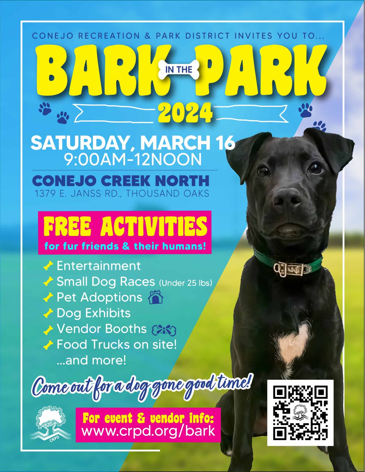 Bark in the Park Conejo Recreation and Park District