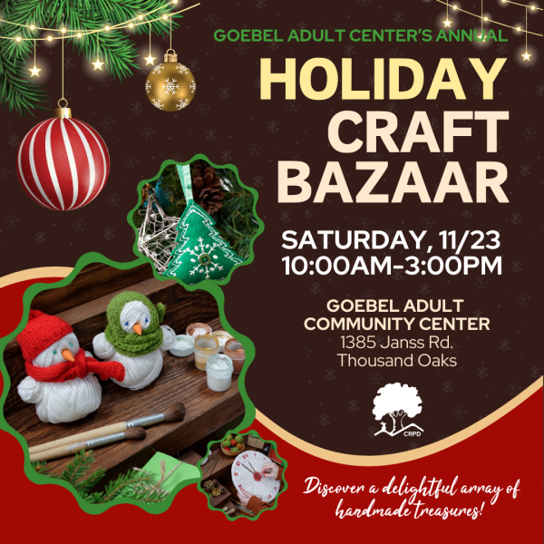 holiday craft bazaar event