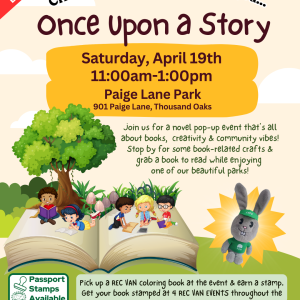 RecVan PopUp Event Once Upon a Story